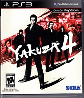 Sony PlayStation 3 Yakuza 4 Front CoverThumbnail